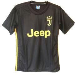 大人用 A116 19 ユベントス HIGUAIN*9 イグアイン 黒黄 ゲームシャツ